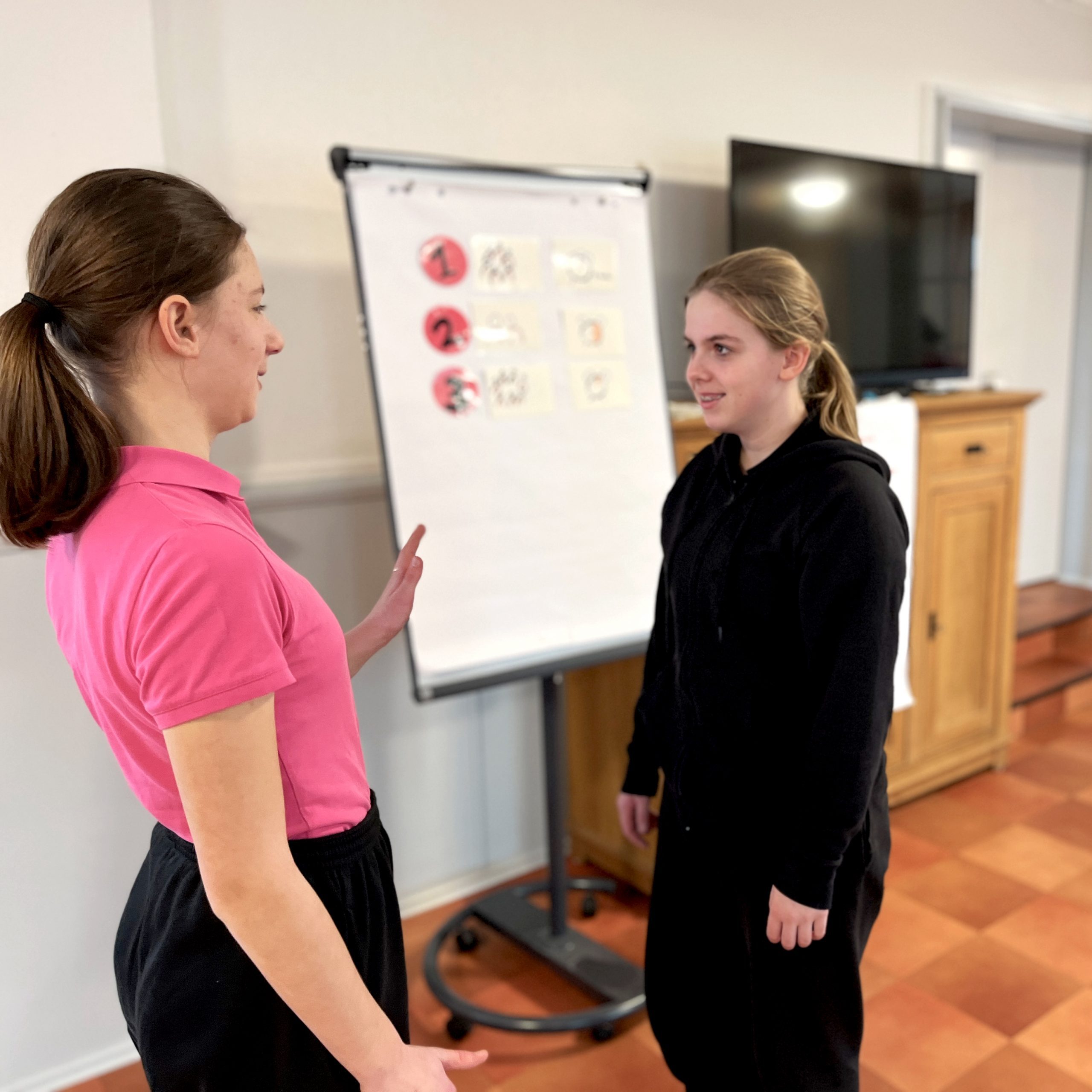 Aktivitäten in der Helen-Keller-Gruppe